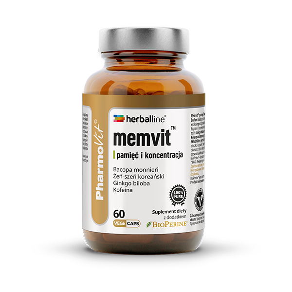 Memvit™ pamięć i koncentracja 60 vege kaps | HL