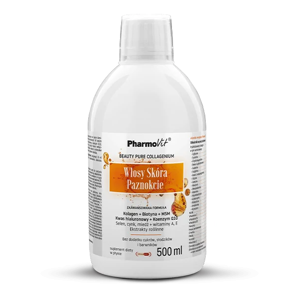 Włosy Skóra Paznokcie ZF 500 ml | Pharmovit