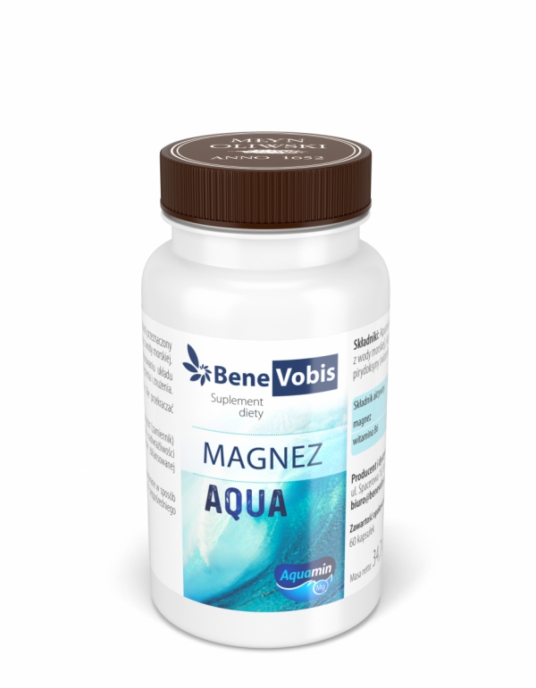 Bene Vobis - Magnez AQUA - 60 kapsułek